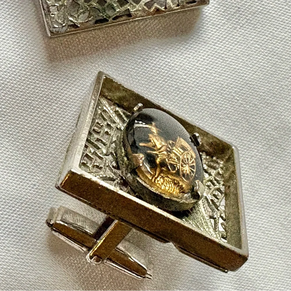 Oxford Vintage Cufflinks with Rickshaw